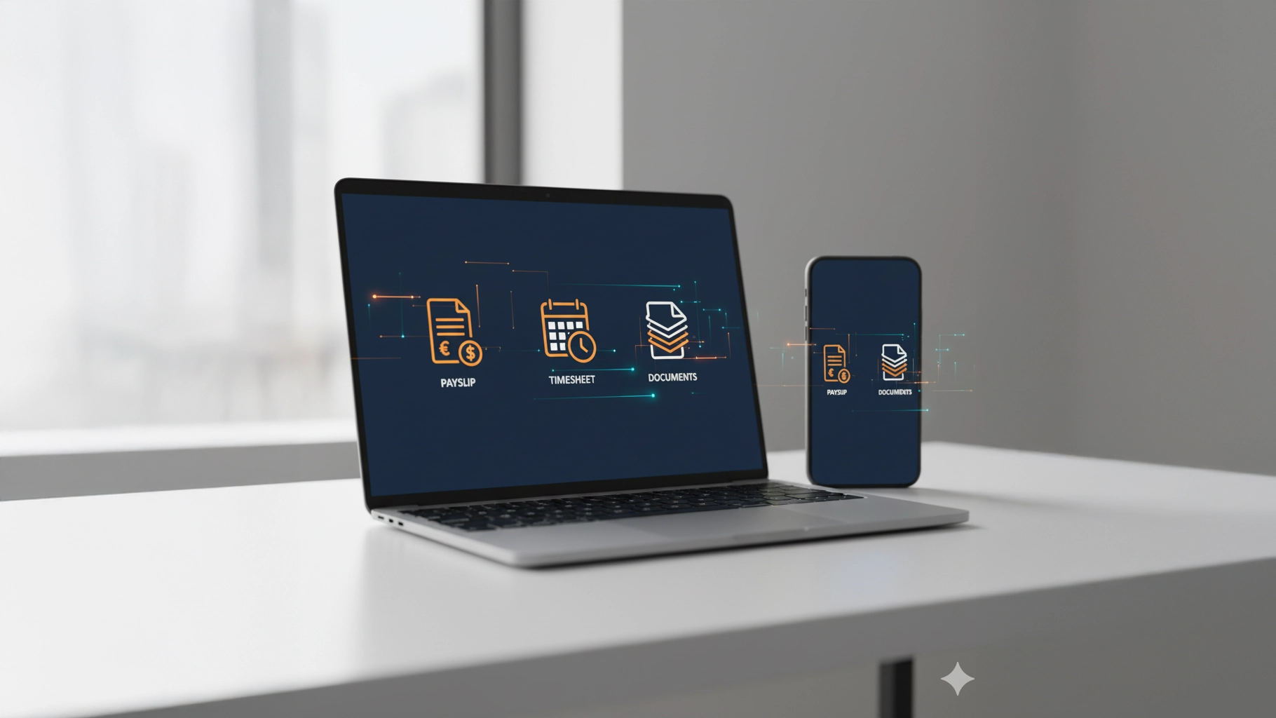 Tudo disponível no portal do colaborador